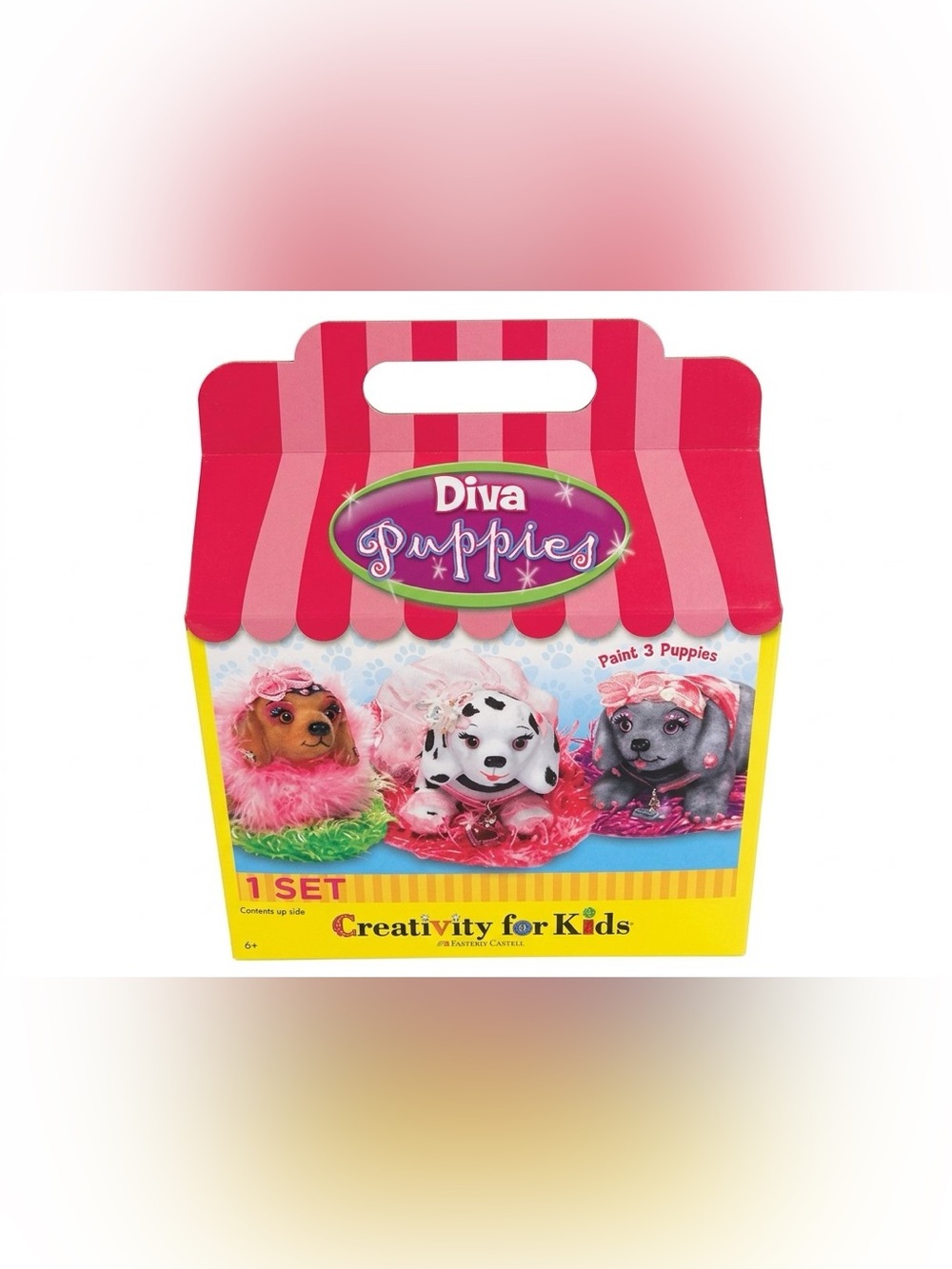 Diva Puppies Paintable Bobblehead Puppies